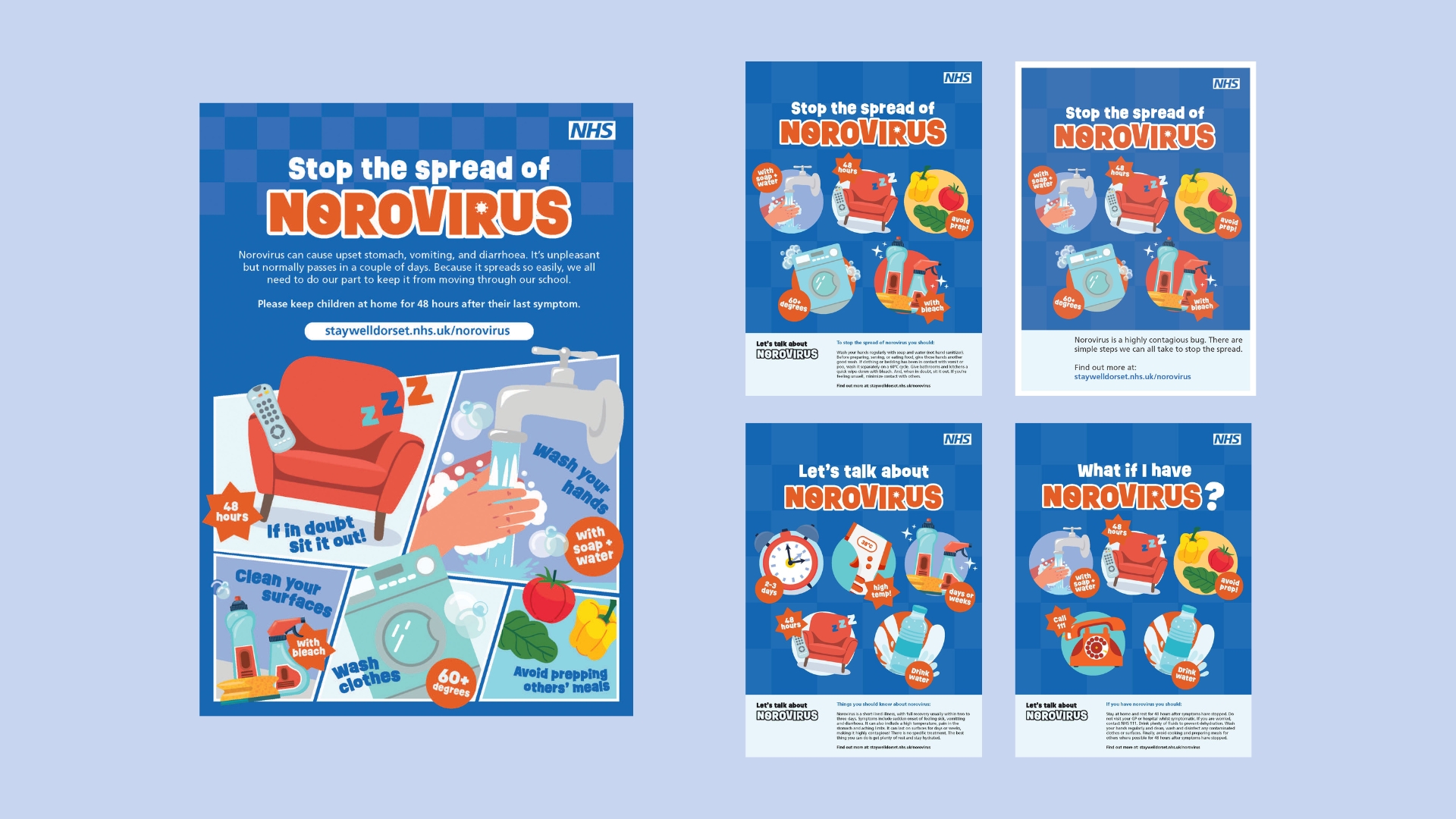 Norovirus poster banner